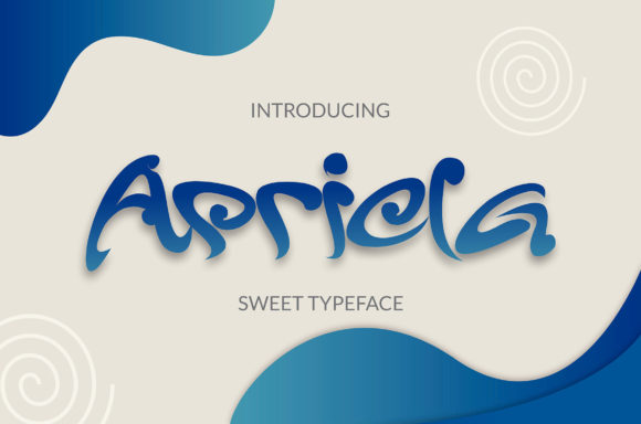 Apriela: A Chic Display Font for Your Business Branding