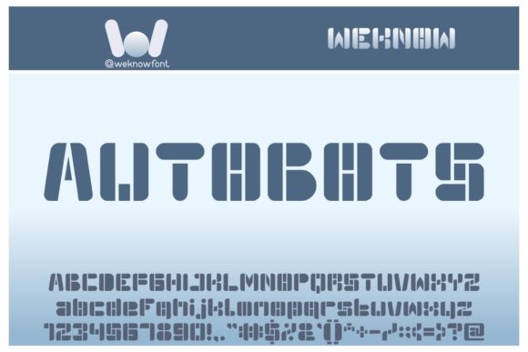 Autobots Display Font Review