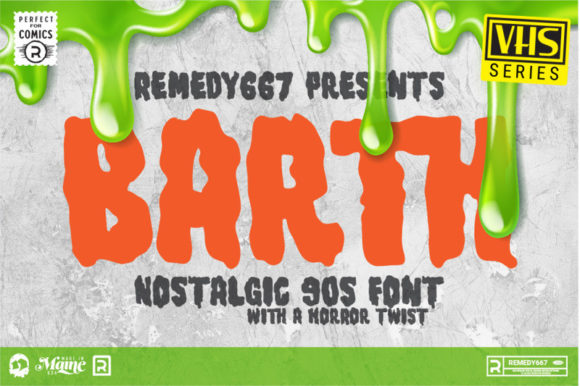Barth: A Bold Display Font for Editorial Design