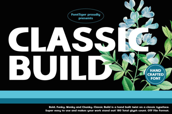 Classic Build: A Display Font That Elevates Editorial Design
