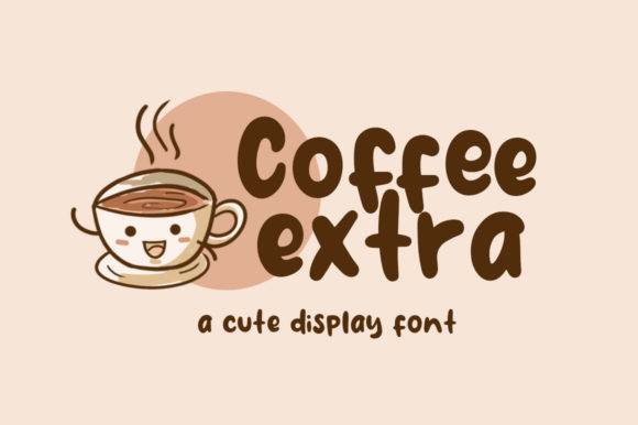 Coffee Extra: A Playful Font for Handmade Creations