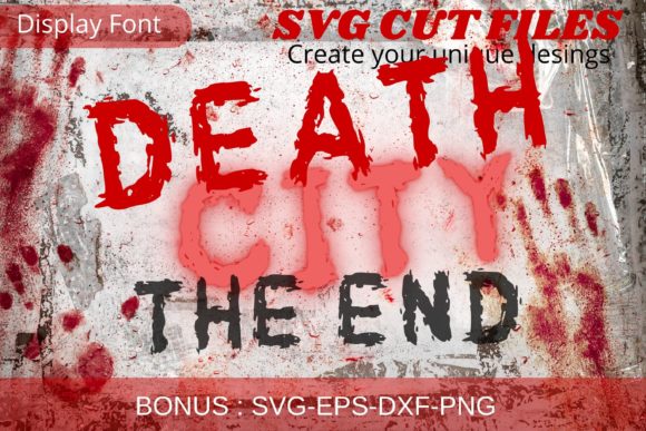 Death City Font for Web Design Projects