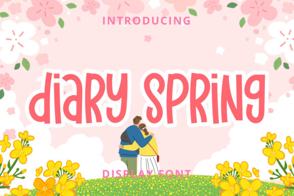 Diary Spring: A Playful Font for Editorial Design