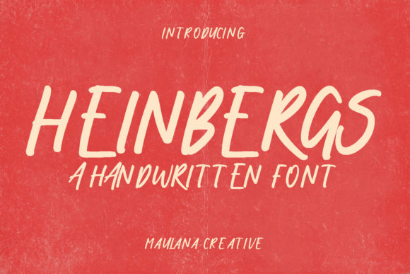 Heinbergs Font for Branding: A Cool and Casual Upgrade