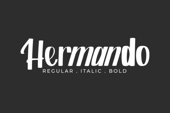 Hermando: A Handmade Font That Elevates Your Creative Projects