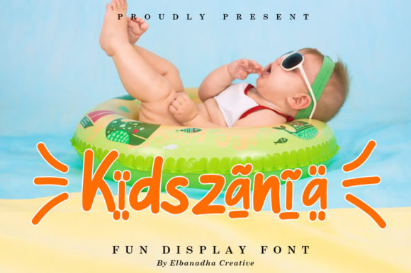 Kidszania: A Playful Font for Business Branding