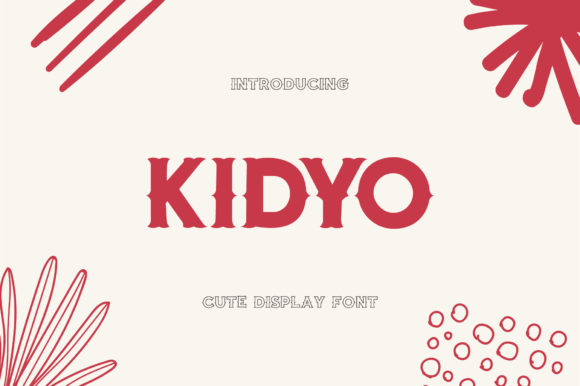 Kidyo Font for Bold Branding and Eye-Catching Designs