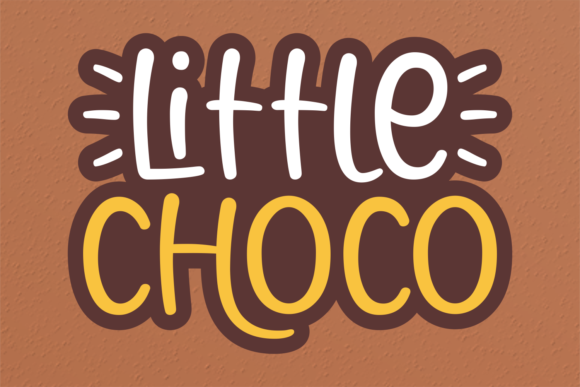 Little Choco: A Display Font for Cozy Editorial Projects