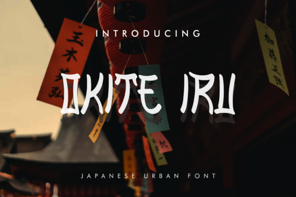 Okite Iru: A Japanese-Inspired Display Font for Bold Branding