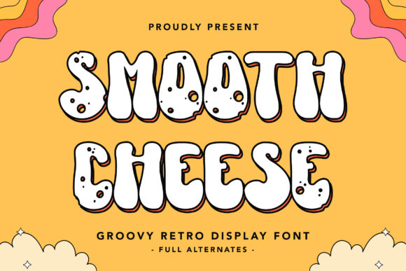Smooth Cheese: A Retro Font for Bold Editorial Statements