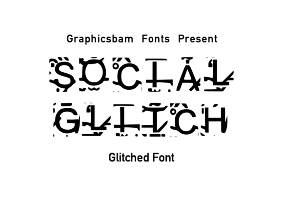 Social Glitch: A Unique Typeface for Bold Editorial Design