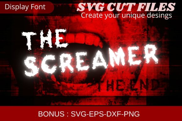 The Screamer Font for Web Design and Branding